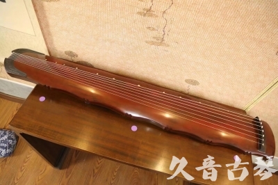 菏泽市●久音古琴  ●典藏系列20230522  [红洒金竹节]