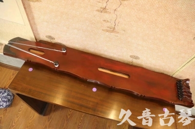 菏泽市●久音古琴  ●典藏系列 20230529 [红洒金竹节]