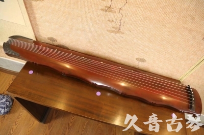 菏泽市●久音古琴  ●典藏系列 20230807 [红洒金竹节]