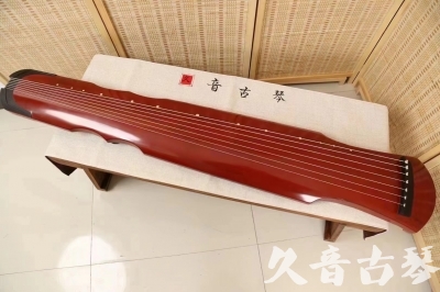 菏泽市●久音古琴  ●典藏系列 20240706 [红洒金伏羲]